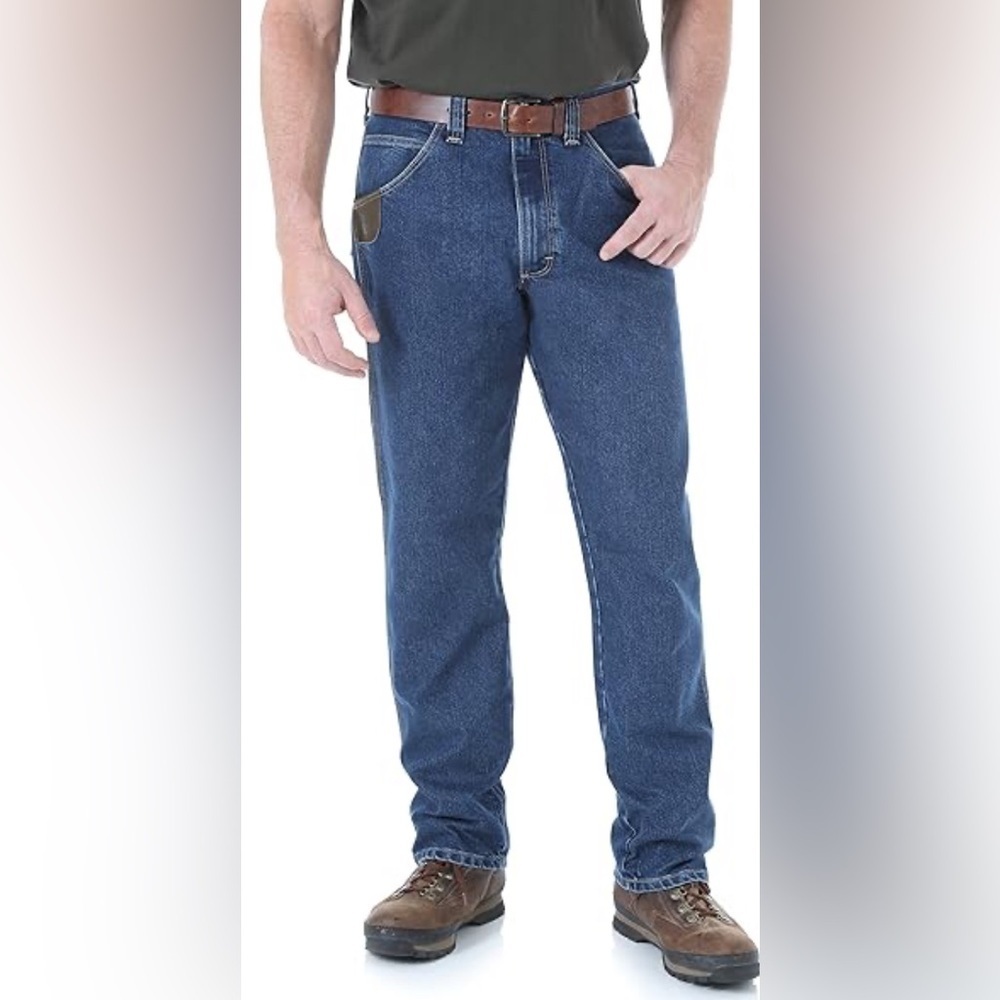 Wrangler Riggs Workwear Men's Cool Vantage Five Pocket Jean Big & Tall PLUS